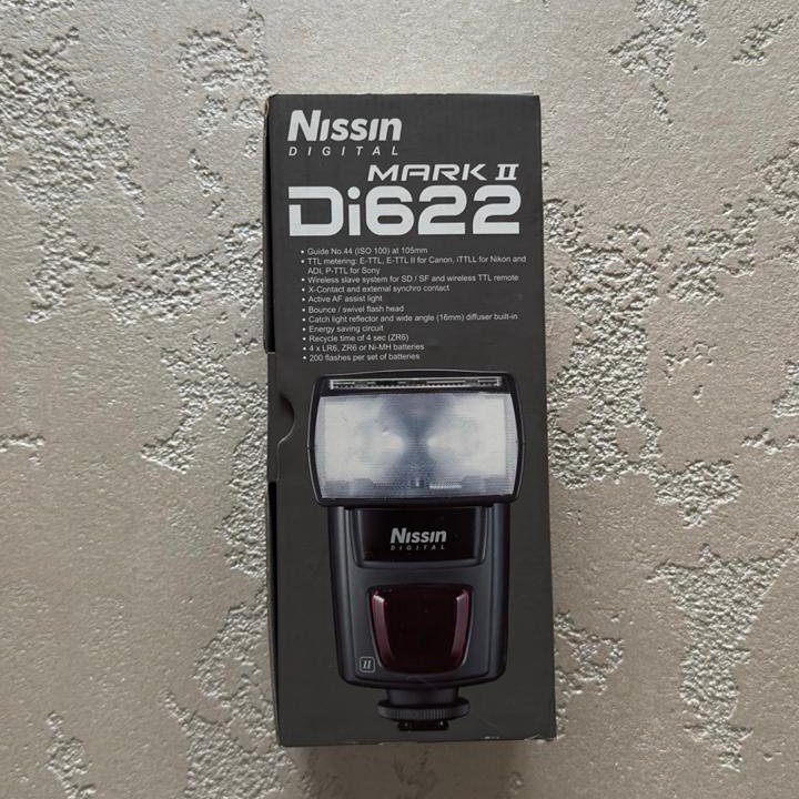 Вспышка Nissin Di-622 Mark II for Canon