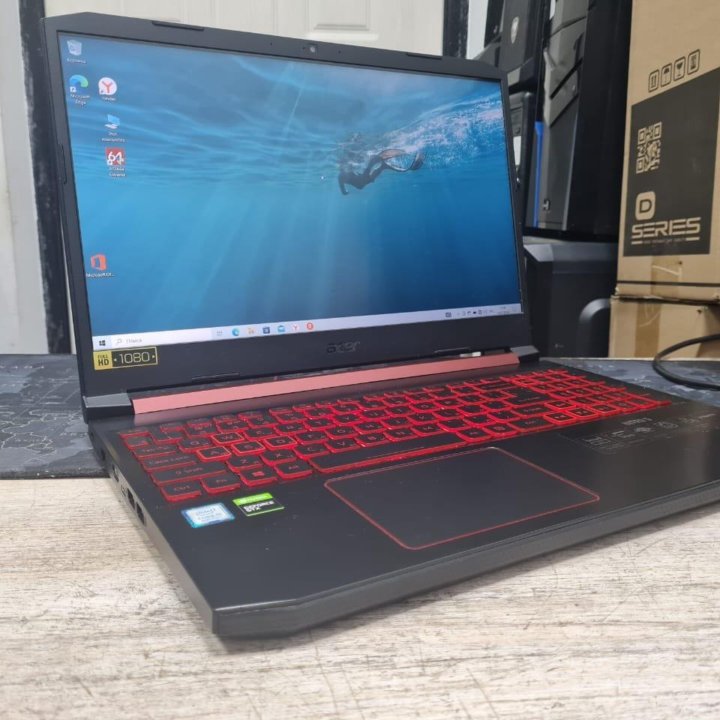 Acer Nitro i5-8300H 16gb GTX 1050 3gb SSD 500gb