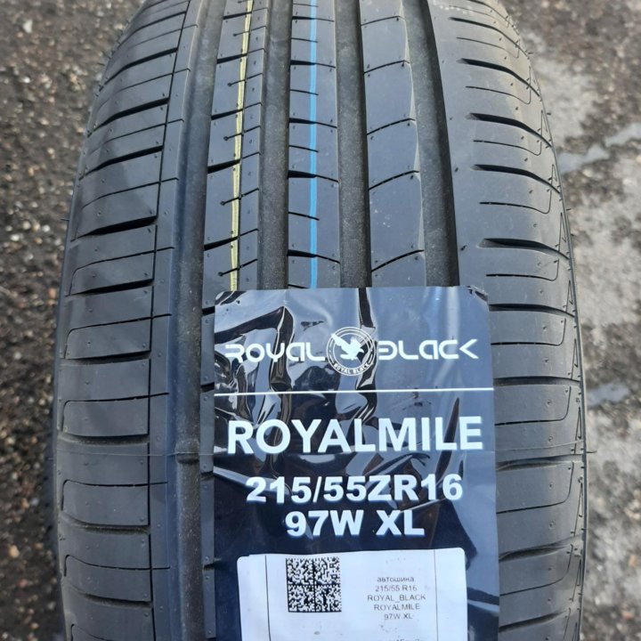 215/55 R16 97W Royal Black Mile Новые!