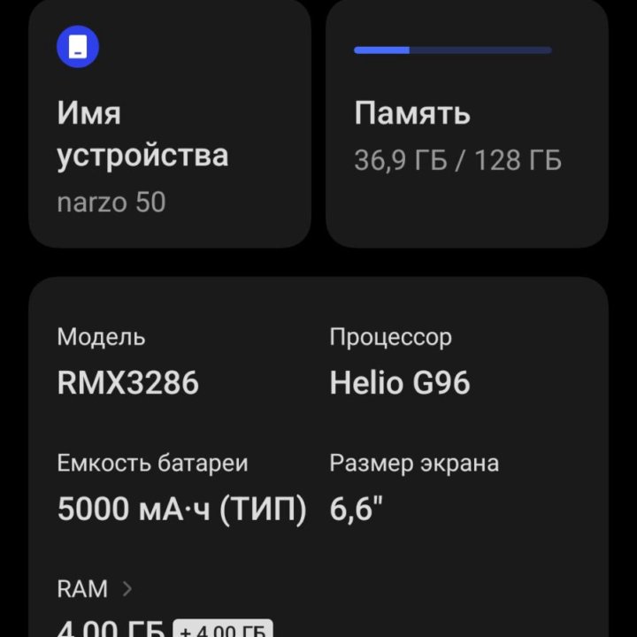 Realme 50 narzo