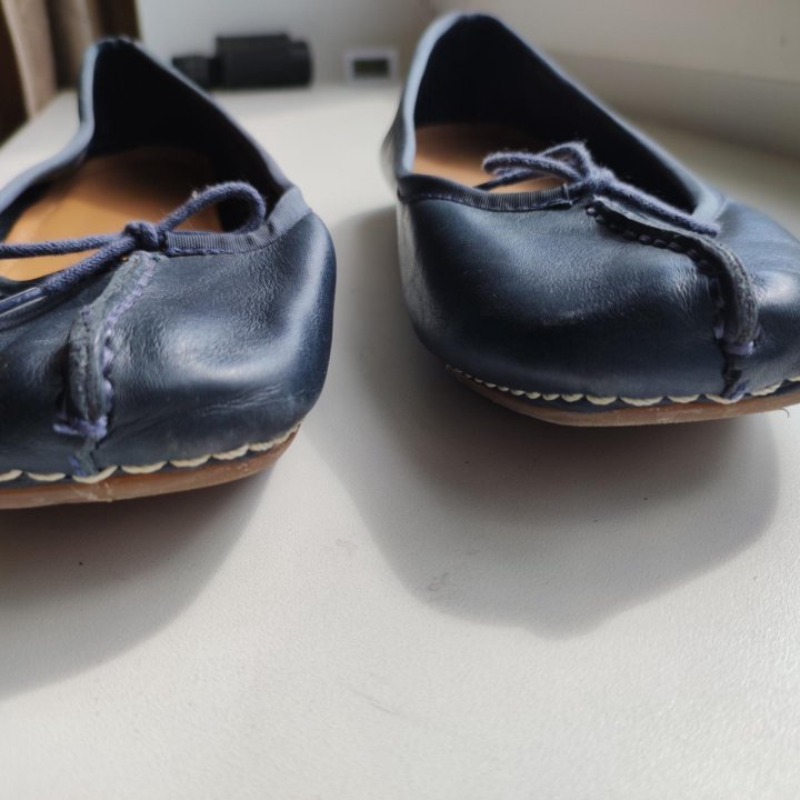 Балетки Clarks 37,5 кожа