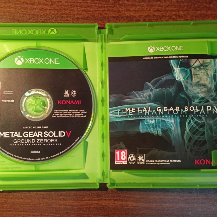 Игра для Xbox one. Metal gear solid 5