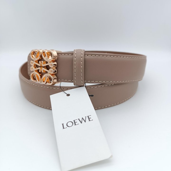 Ремень женский LOEWE натуральная кожа люкс