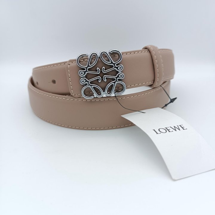 Ремень женский LOEWE натуральная кожа люкс