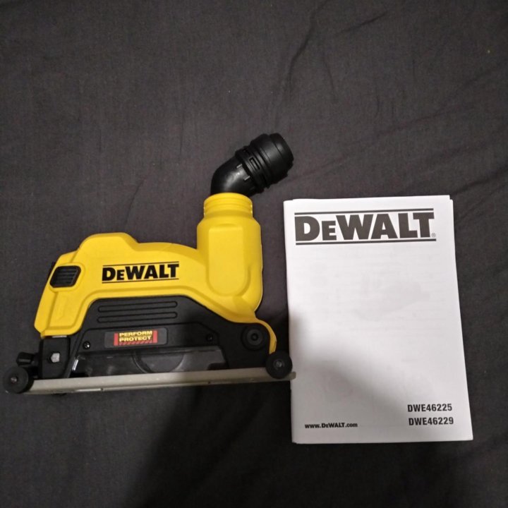 Кожух для штробления dewalt 125мм dwe46225-xj