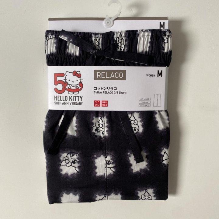 Штаны 3/4 (M) Uniqlo Hello Kitty 50th Anniversary