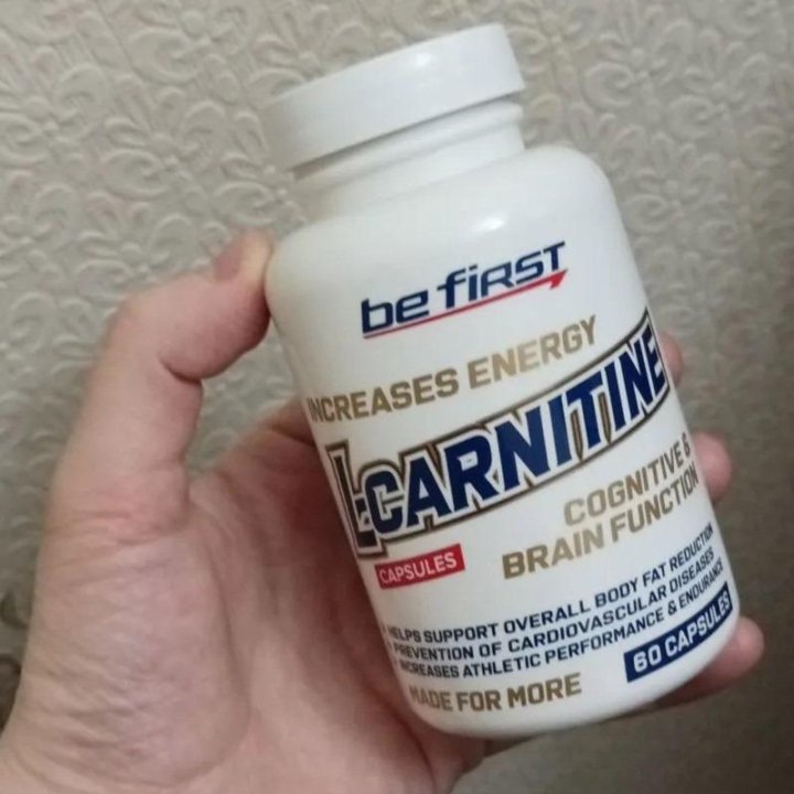 L carnitine be first