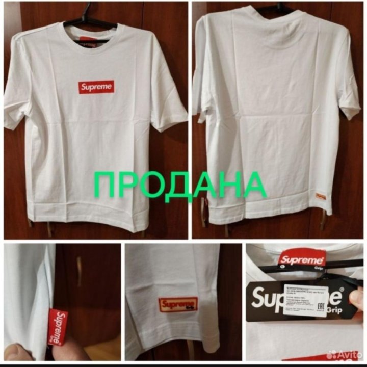 ФУТБОЛКИ SUPREME. НОВЫЕ