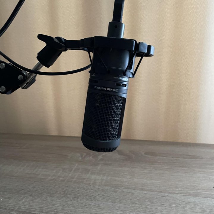 Студийный микрофон Audio-Technica AT-2020USB+