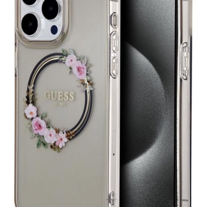 Чехол Guess на iPhone 15 pro max оригинал