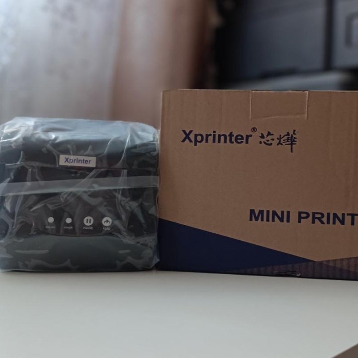 Новый Термопринтер этикеток Xprinter XP-365B USB