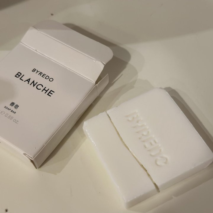 Мыло твердое Byredo Blanche 25 g оригинал новый