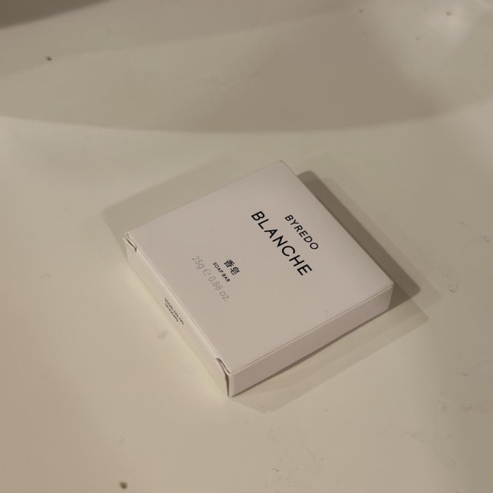 Мыло твердое Byredo Blanche 25 g оригинал новый