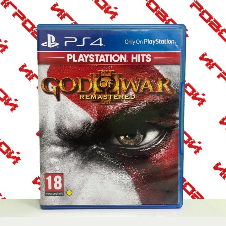 Игра God of War 3 Ремастер [PS4] Диск Рус