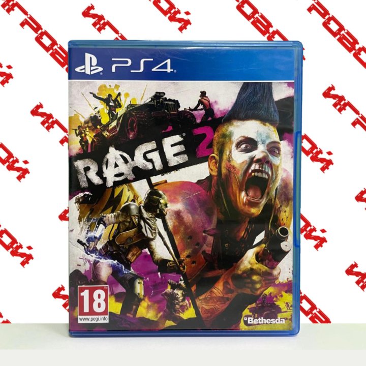 Игра RAGE 2 [PS4, Playstation 4] Диск Рус