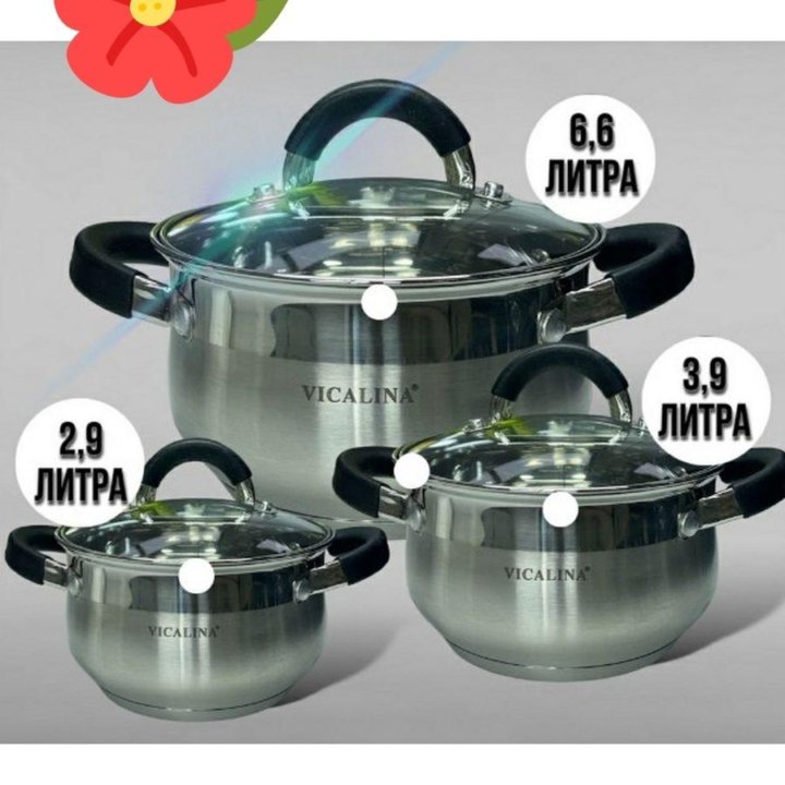 Набор кастрюль
