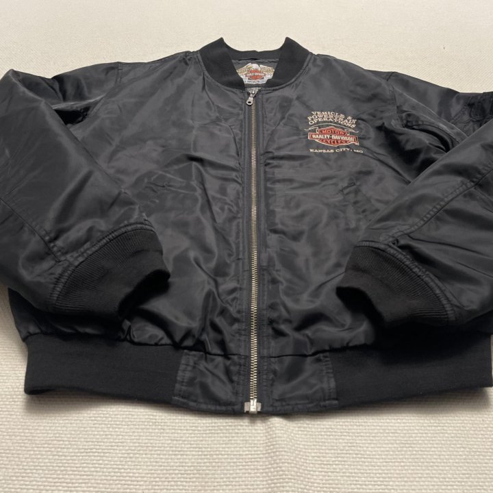 Harley Davidson Ofiicial Dealer Nylon Bomber