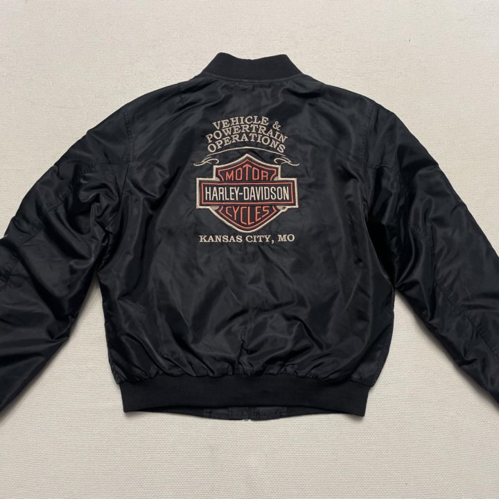 Harley Davidson Ofiicial Dealer Nylon Bomber