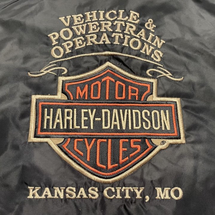 Harley Davidson Ofiicial Dealer Nylon Bomber