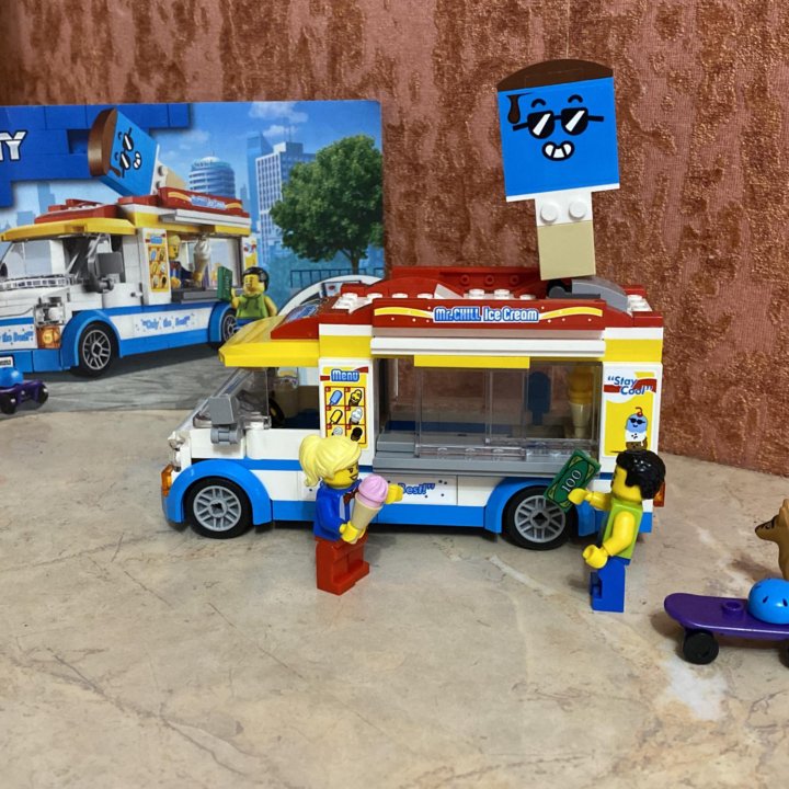 Lego city 60253 Фургон с мороженым. Оригинал