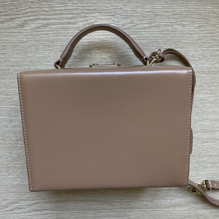 Сумка клатч бежевый