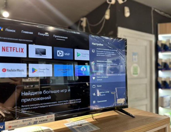 Телевизор SMART TV Yasin, 32G11 (новый, гарантия)