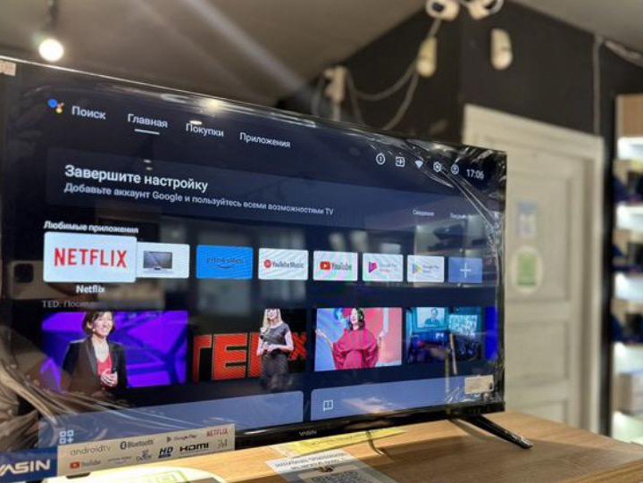 Телевизор SMART TV Yasin, 32G11 (новый, гарантия)