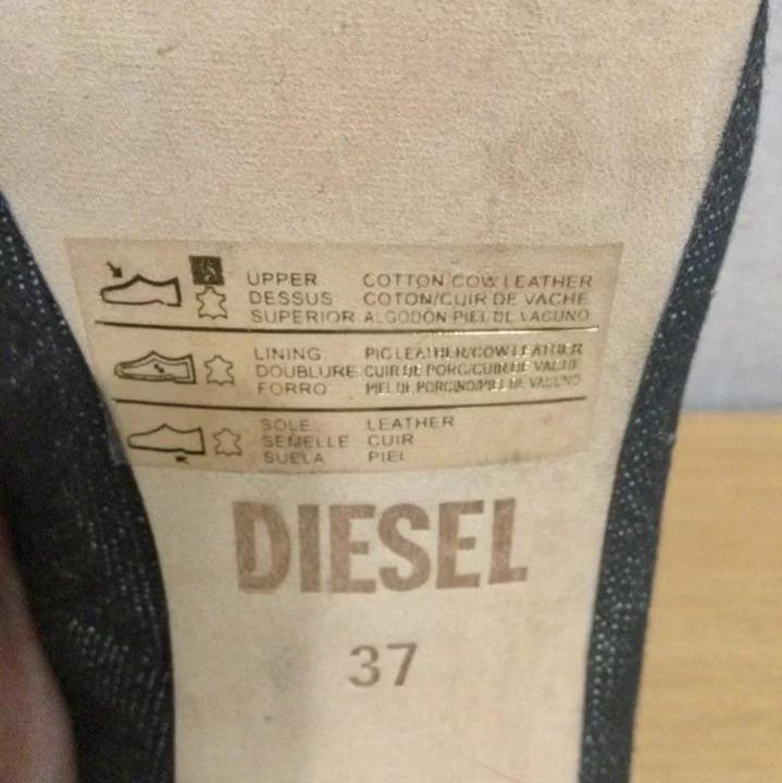 Diesel Джинсовые туфли - лодочки. Оригинал