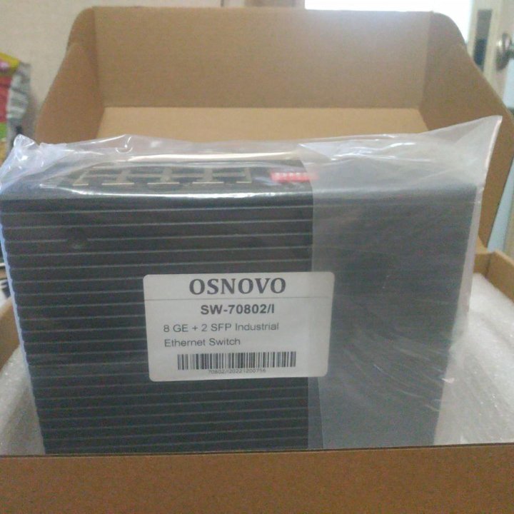 Osnovo SW-70802/I промышленный коммутатор