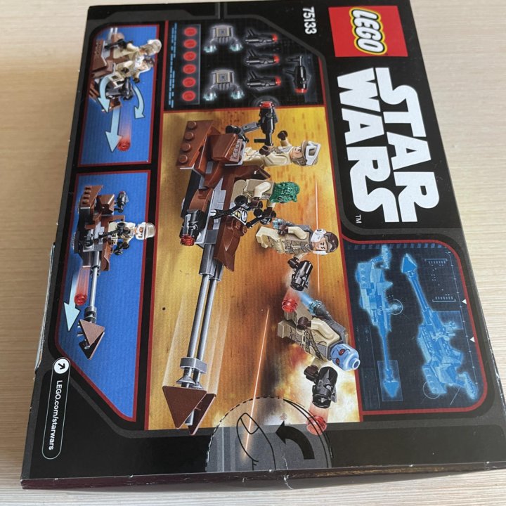 Lego Star Wars 75133 Боевой набор повстанцев