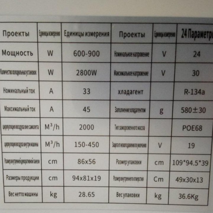 Кондиционер 24v розница