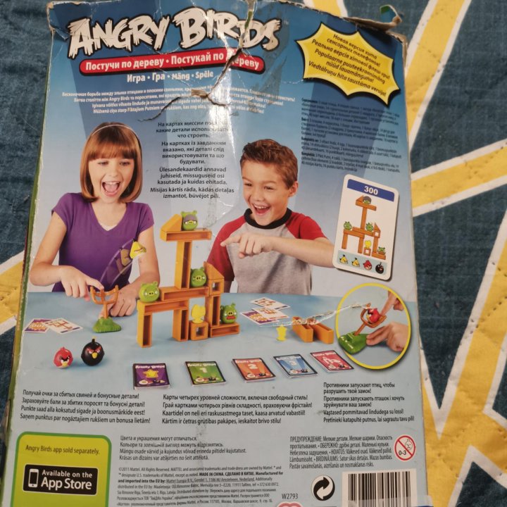 Настольная игра angry birds