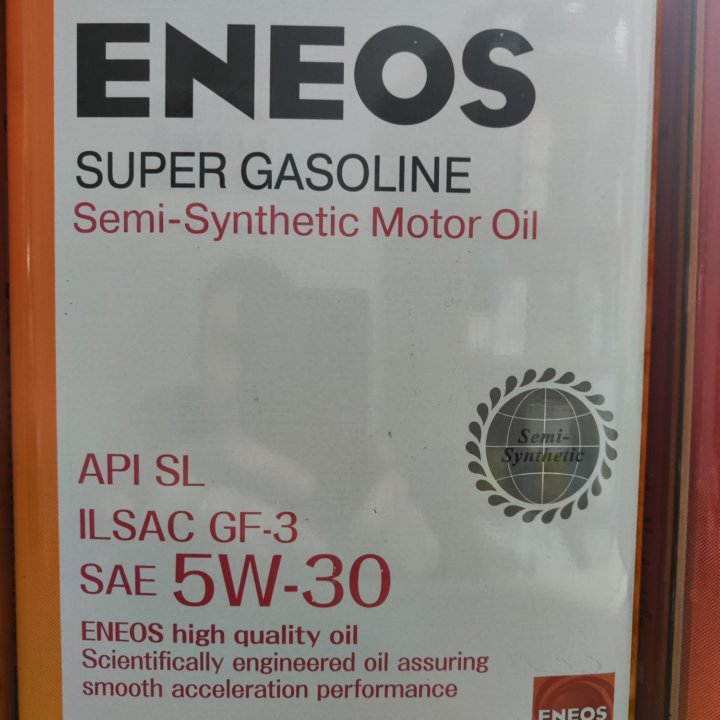 Eneos super gasoline 10w40, 5w30 4л