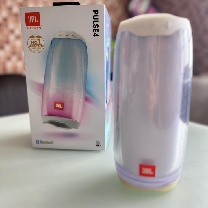 Портативная колонка JBL Pulse 4 white