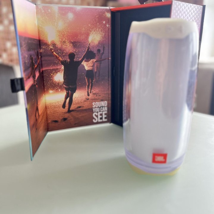 Портативная колонка JBL Pulse 4 white