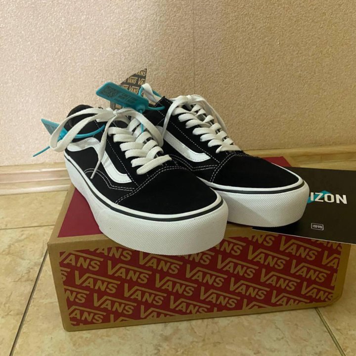 кеды vans old school platform оригинал