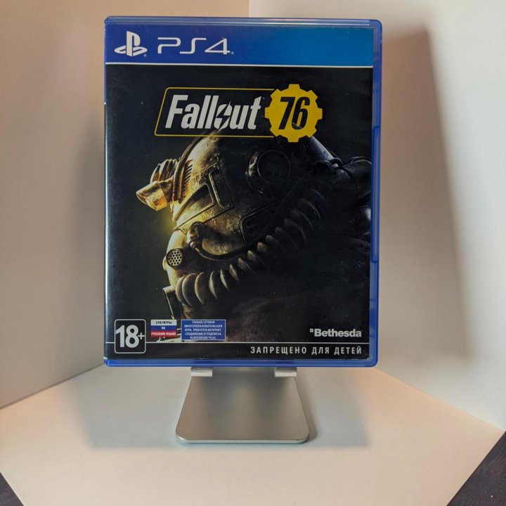 Диск ps4 fallout 76