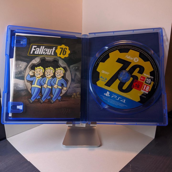 Диск ps4 fallout 76