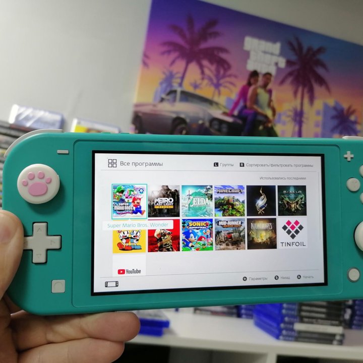 Nintendo Switch Lite 160gb+999игр