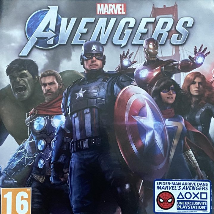 Игра Мстители Marvel PS4