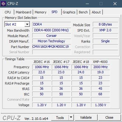 ОЗУ Corsair Vengeance Pro, DDR4 16ГБ(2х8) RGB, Б/У