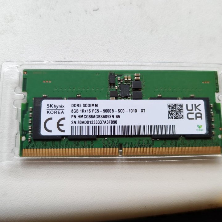 Оперативная память SK Hynix DDR5 8x1 GB