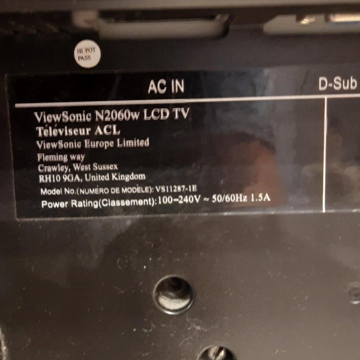 ViewSonic N2060W