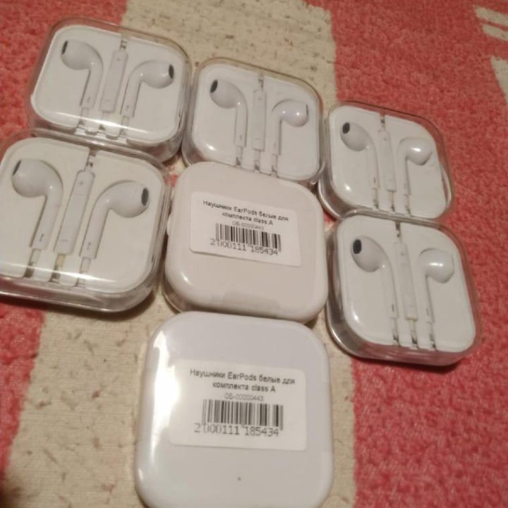 Наушники Apple Ear Pods. Проводные