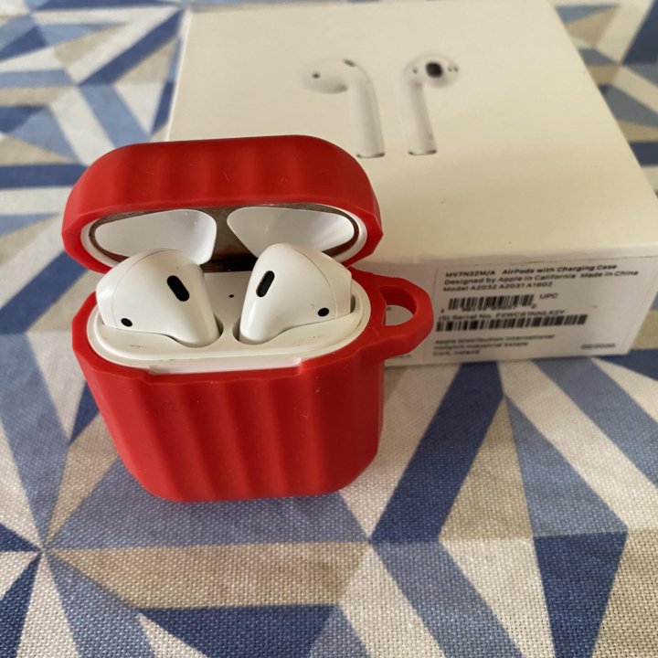 Оригинальные наушники Airpods 2