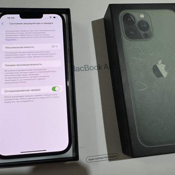 IPhone 13 Pro Max 256Gb Green АКБ90%