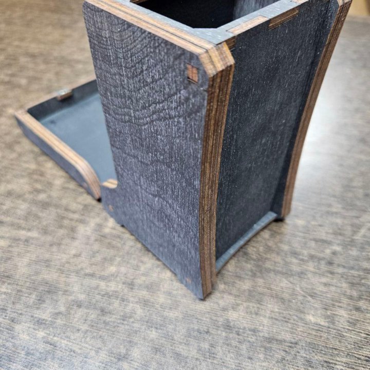 Dice Tower. Башня для бросания кубиков Из дерева