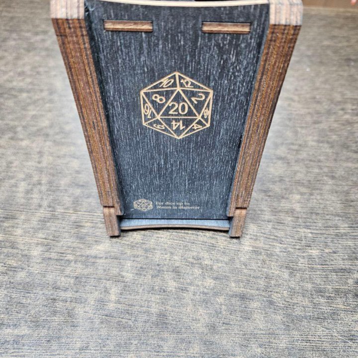 Dice Tower. Башня для бросания кубиков. Из дерева