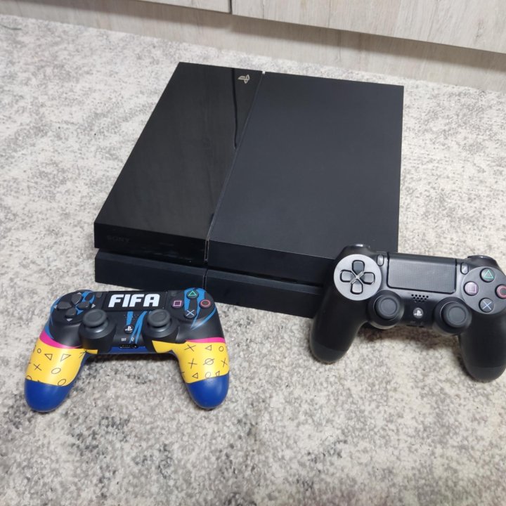 PS4 500Gb (9.00) +GTA 5, FC 24 и тд