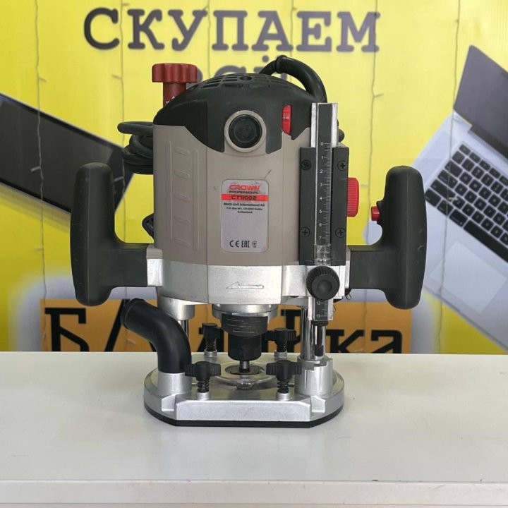 Вертикальный фрезер CROWN CT11002/рассрочка